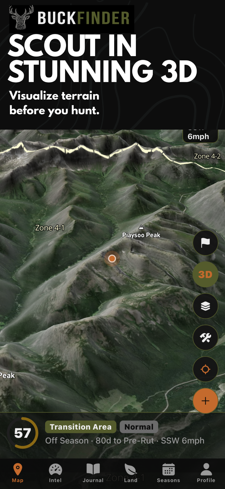 3D hunting terrain